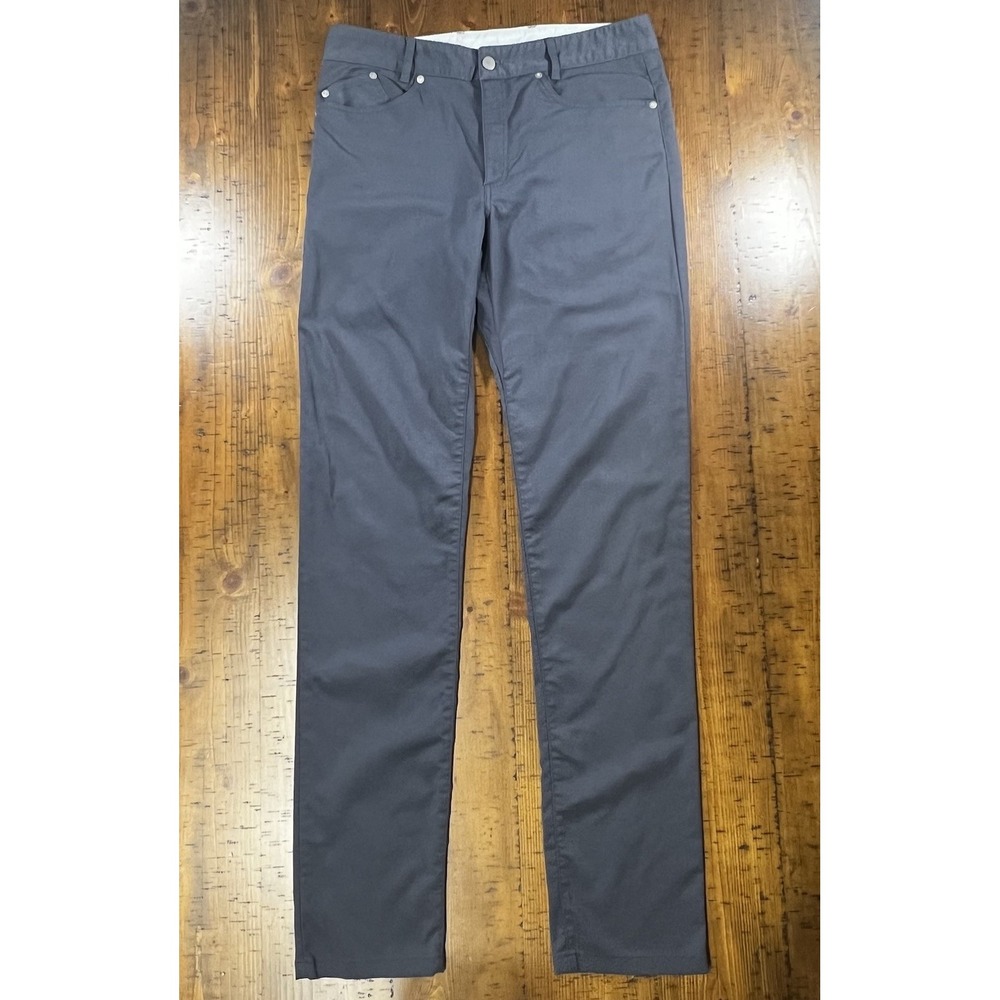 Outlier Pants Mens 33L Gray Workcloth Schoeller Doubleweave Canvas Performance